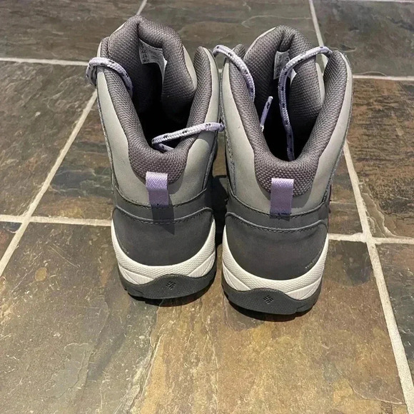 Columbia Women's Yoncalla Mid  Waterproof Stratus Dusty Iris Shoe sz 9 - Picture 3 of 7